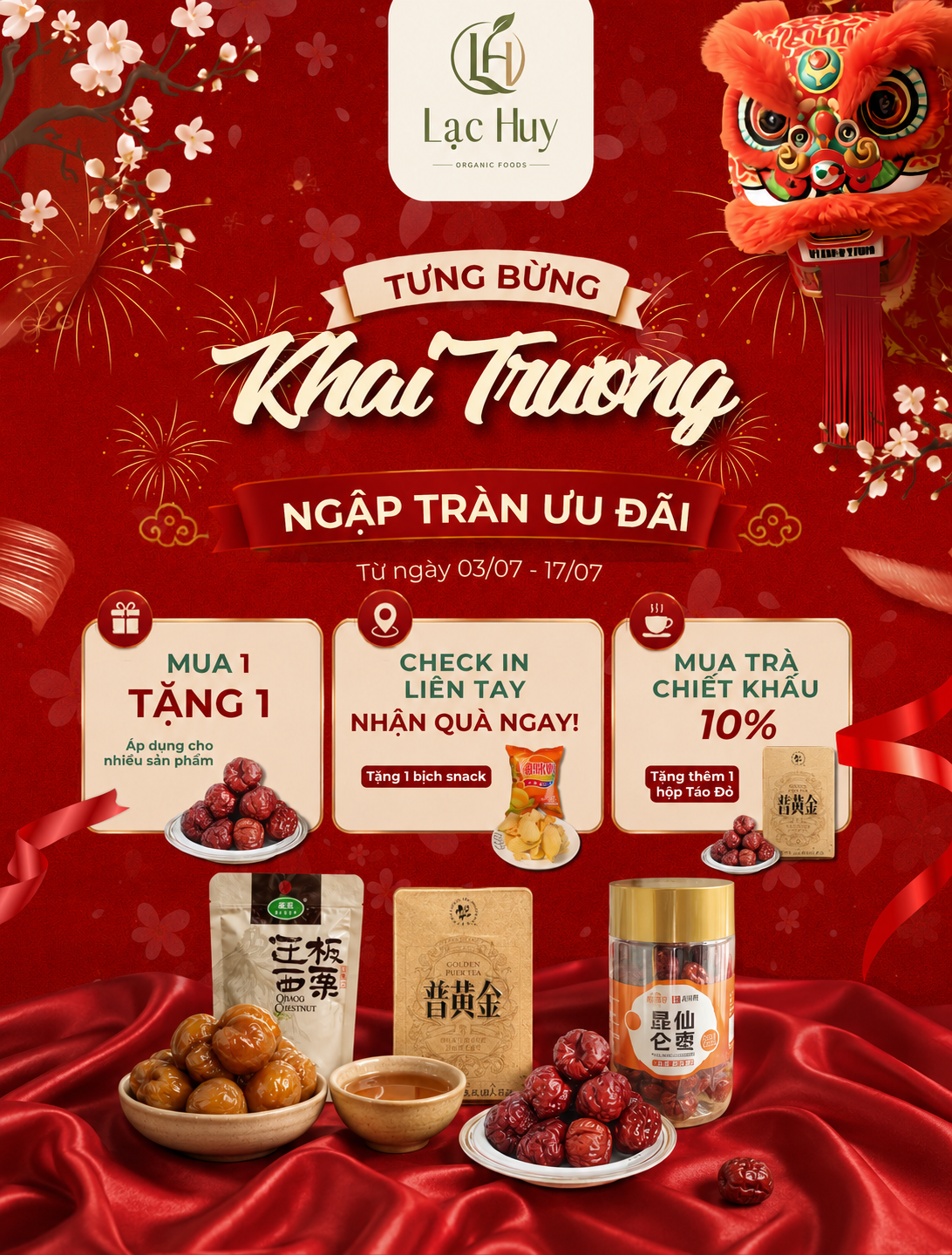 Khai trương